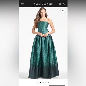 Sachin & Babi Georgina Gown- brand new